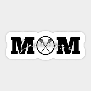 Lacrosse Mom Sticker